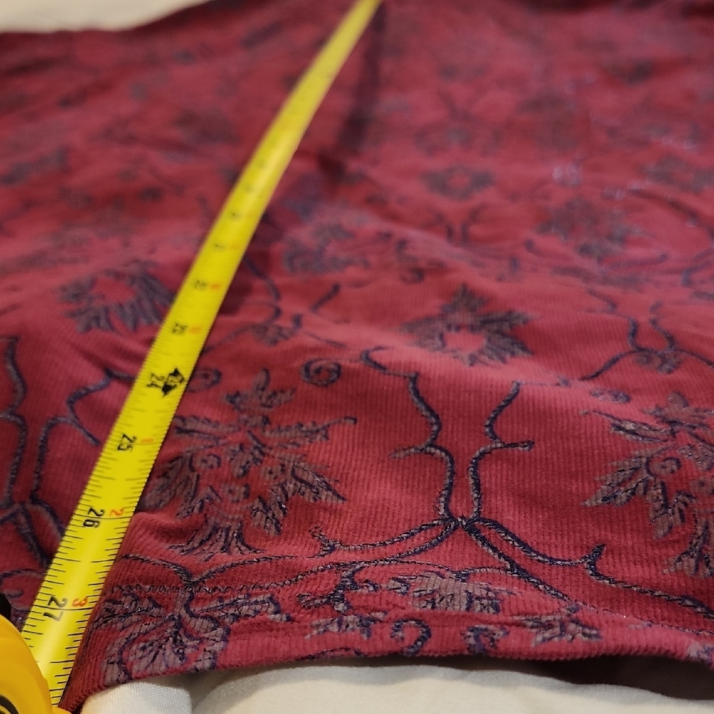 Robert Graham Maroon Patterned Button-Down with Y… - image 8